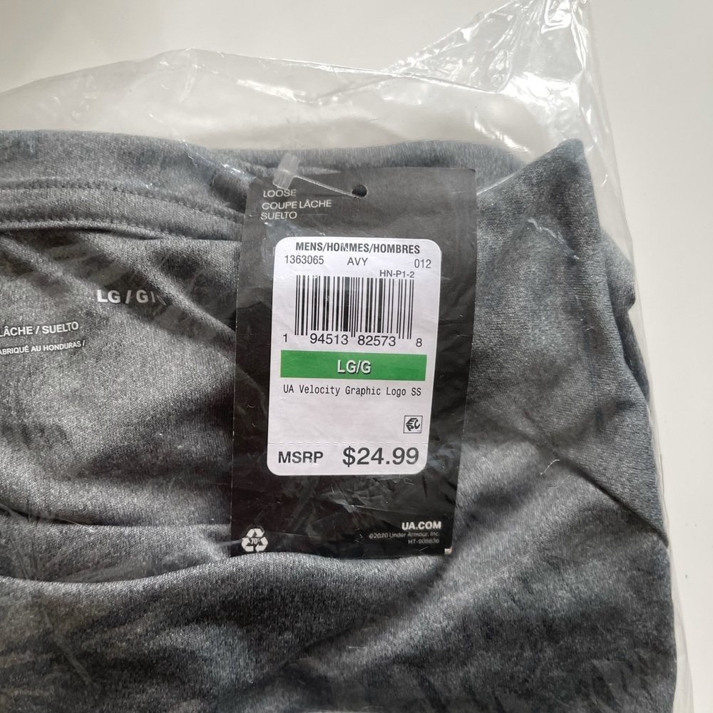 Under Armour Velocity Graphic Logo Tee - Picture 5 of 5